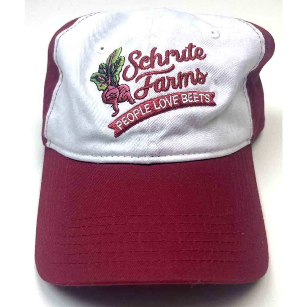 The Office Dwight Schrute Farms Hat People Love Beets Novelty Cap